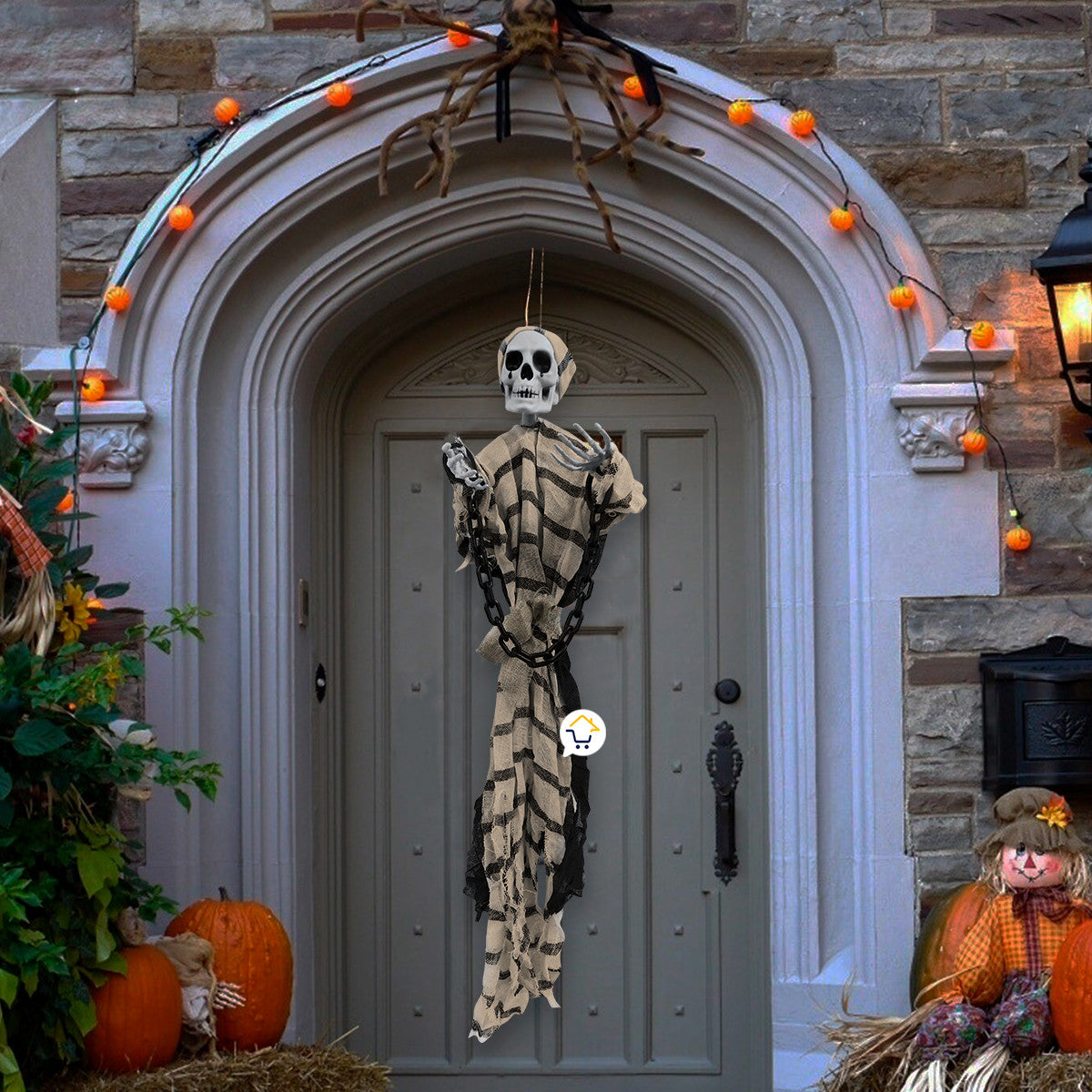 Esqueleto Colgante - La Decoración Más Escalofriante para tu Halloween