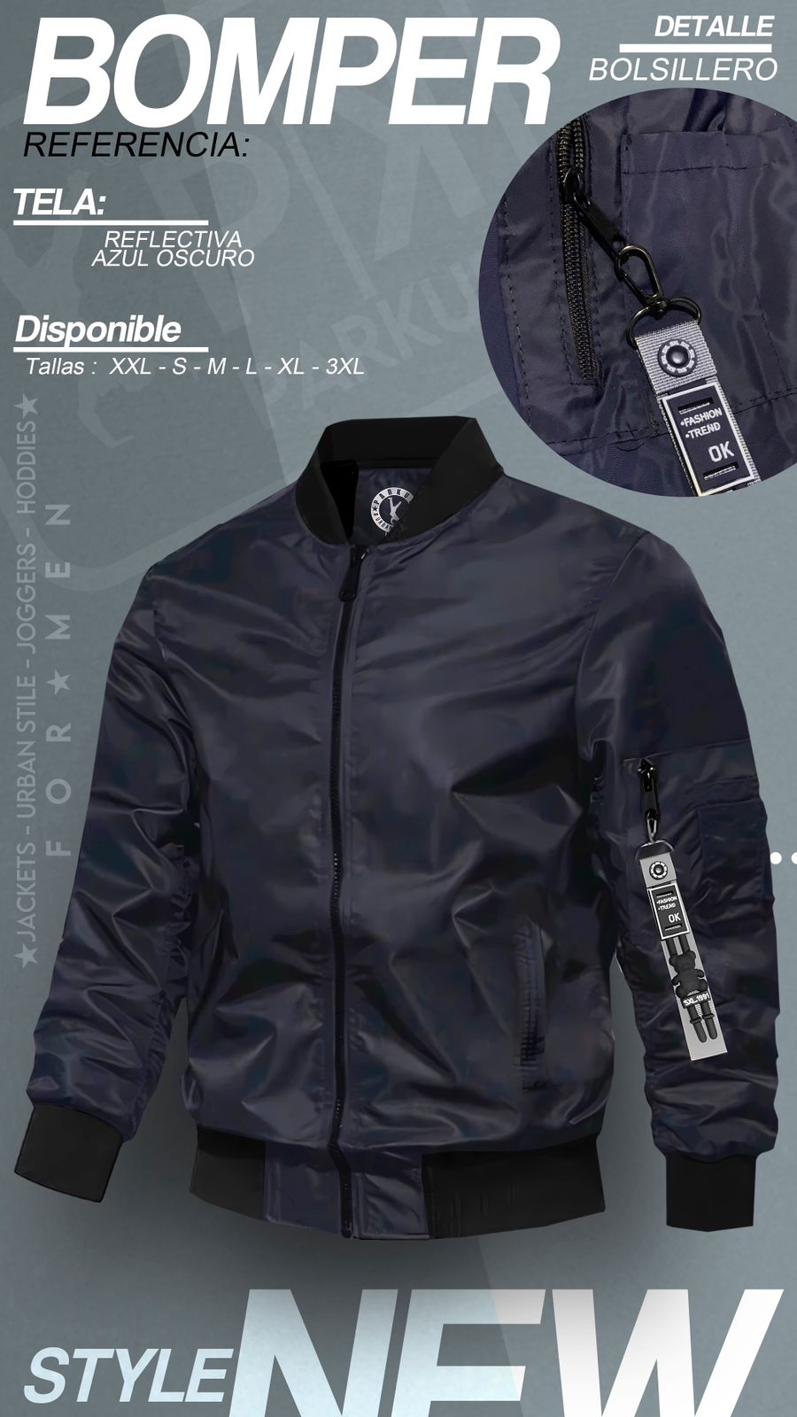 Chaqueta Bomper Piloto N150