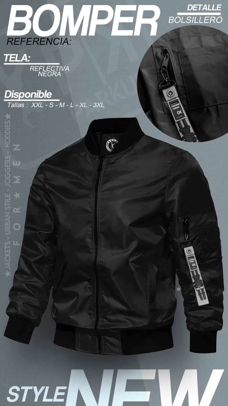 Chaqueta Bomper Piloto N150