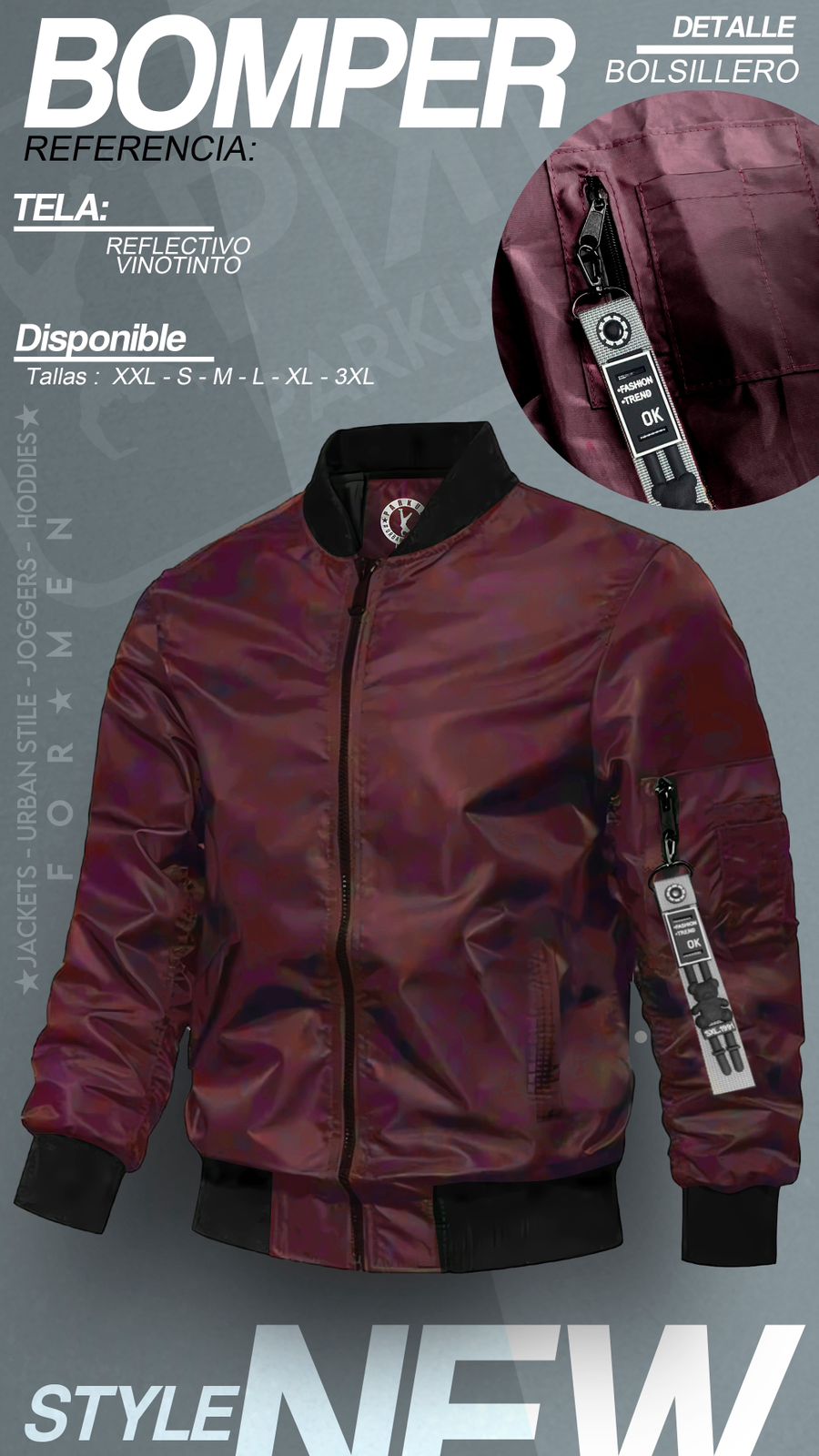 Chaqueta Bomper Piloto N150