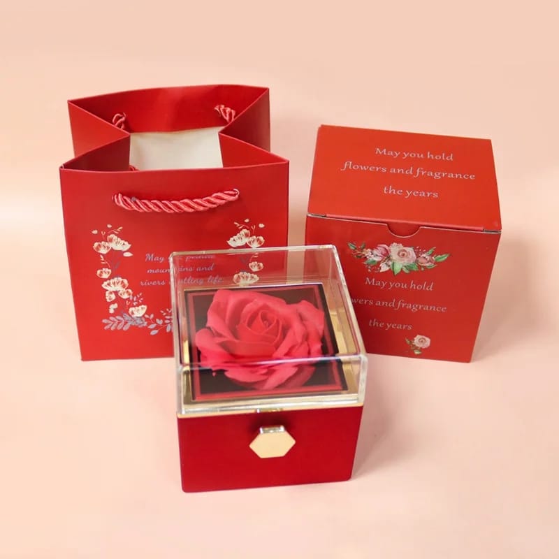 Caja de Regalo para Joyas Flor Eterna: El Regalo Perfecto para Momentos Inolvidables