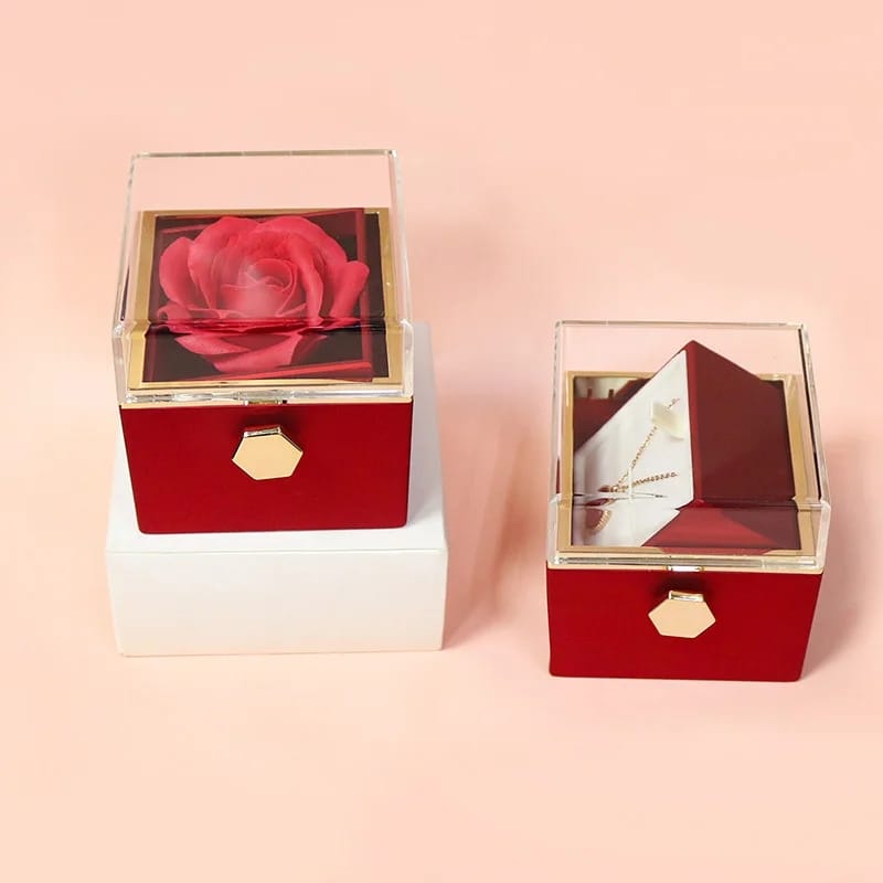 Caja de Regalo para Joyas Flor Eterna: El Regalo Perfecto para Momentos Inolvidables