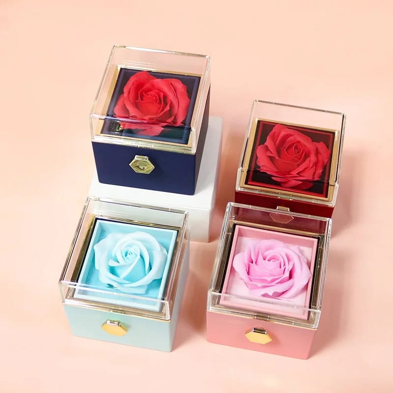 Caja de Regalo para Joyas Flor Eterna: El Regalo Perfecto para Momentos Inolvidables