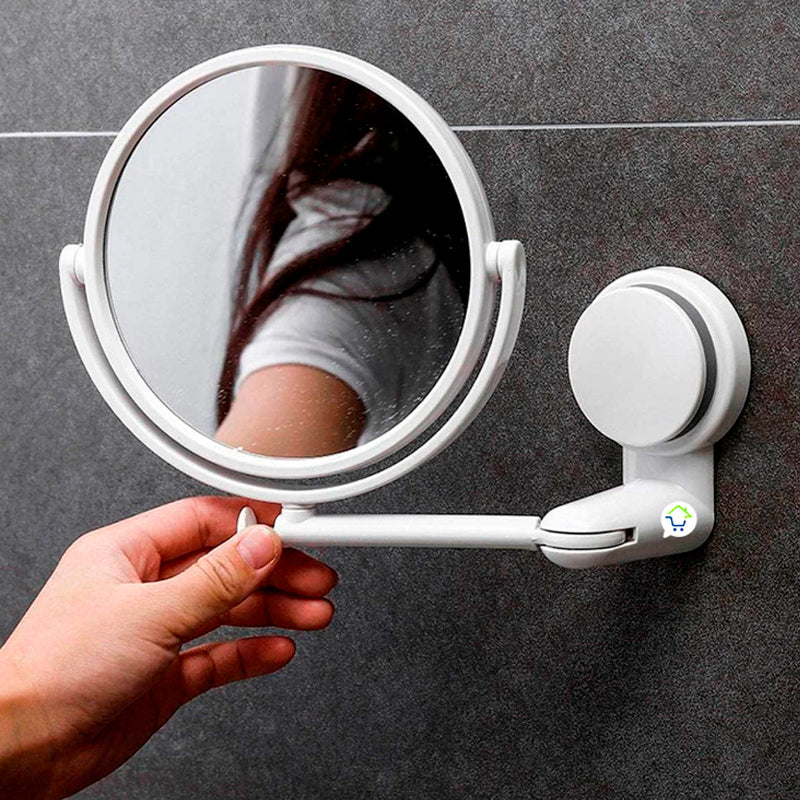 Espejo de Baño Retráctil Plegable: Estilo y Práctica Funcionalidad en un Solo Producto