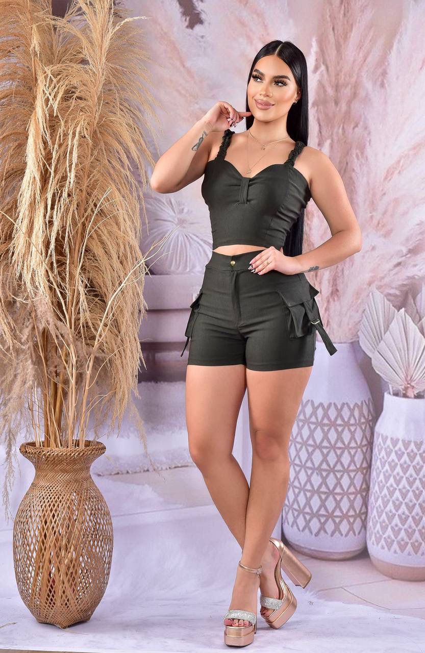 Short y Blusa M087