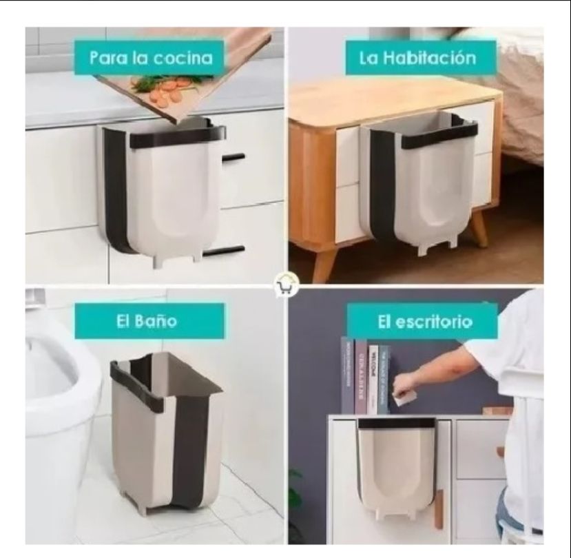 Basurero Plegable para Cocina: Comodidad y Ahorro de Espacio en Tu Cocina