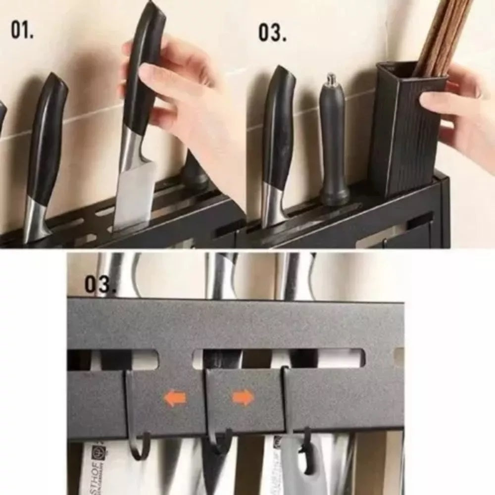 Soporte para Cuchillos Pared Cocina: Organiza y Protege tus Cuchillos con Estilo