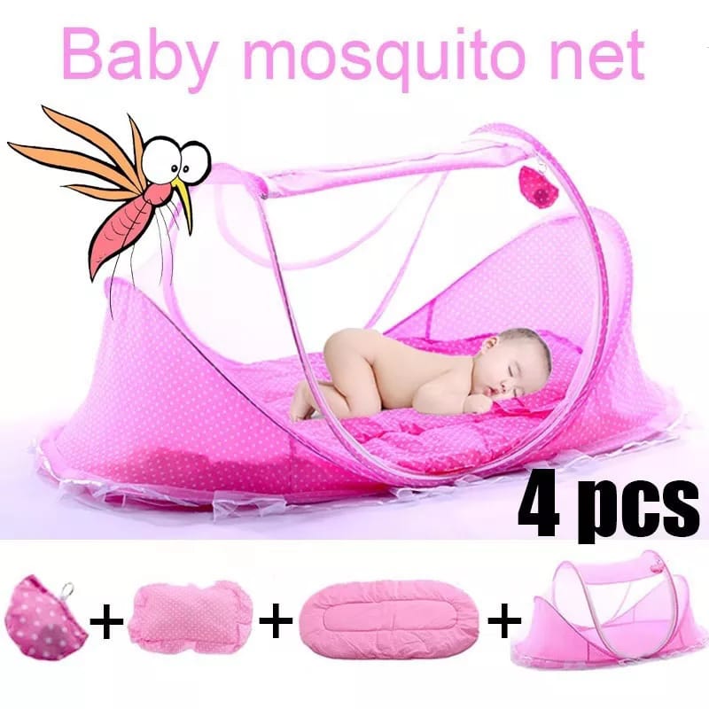 Cuna Mosquitero Plegable Para Bebes