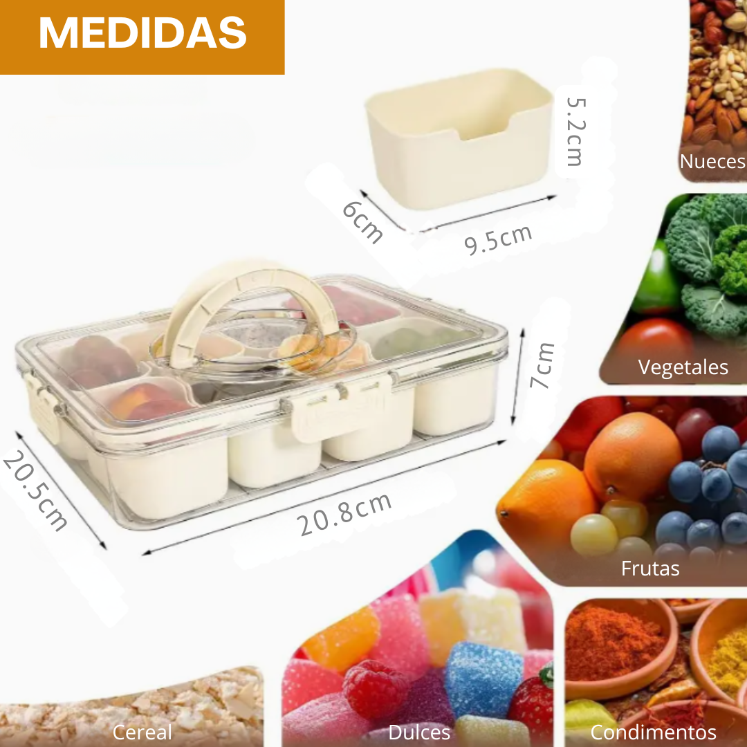 Organizador Multipropósito para Cocina y Snacks: Mantén tu Cocina Ordenada y Funcional