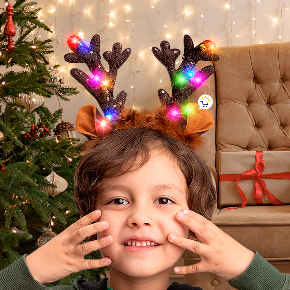 Delantal Navideño X2 Cuernos Reno X2 – Cocina con Estilo y Espíritu Navideño