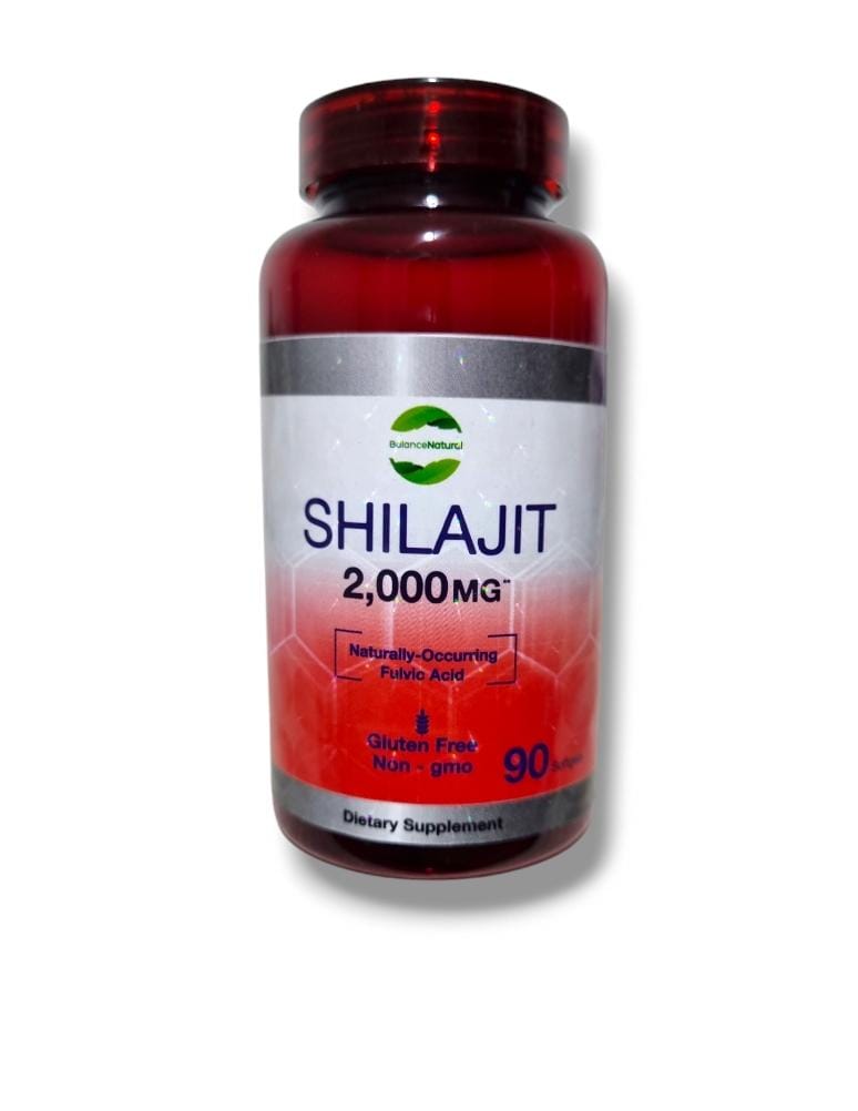 Shilajit X 90 Perlas 2000mg - Energía Natural y Bienestar