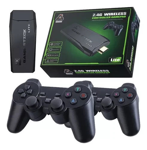 Consola Inalámbrica Game Stick Lite 4K - Incluye 2 Controles