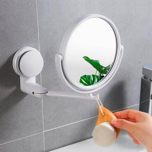 Espejo de Baño Retráctil Plegable: Estilo y Práctica Funcionalidad en un Solo Producto